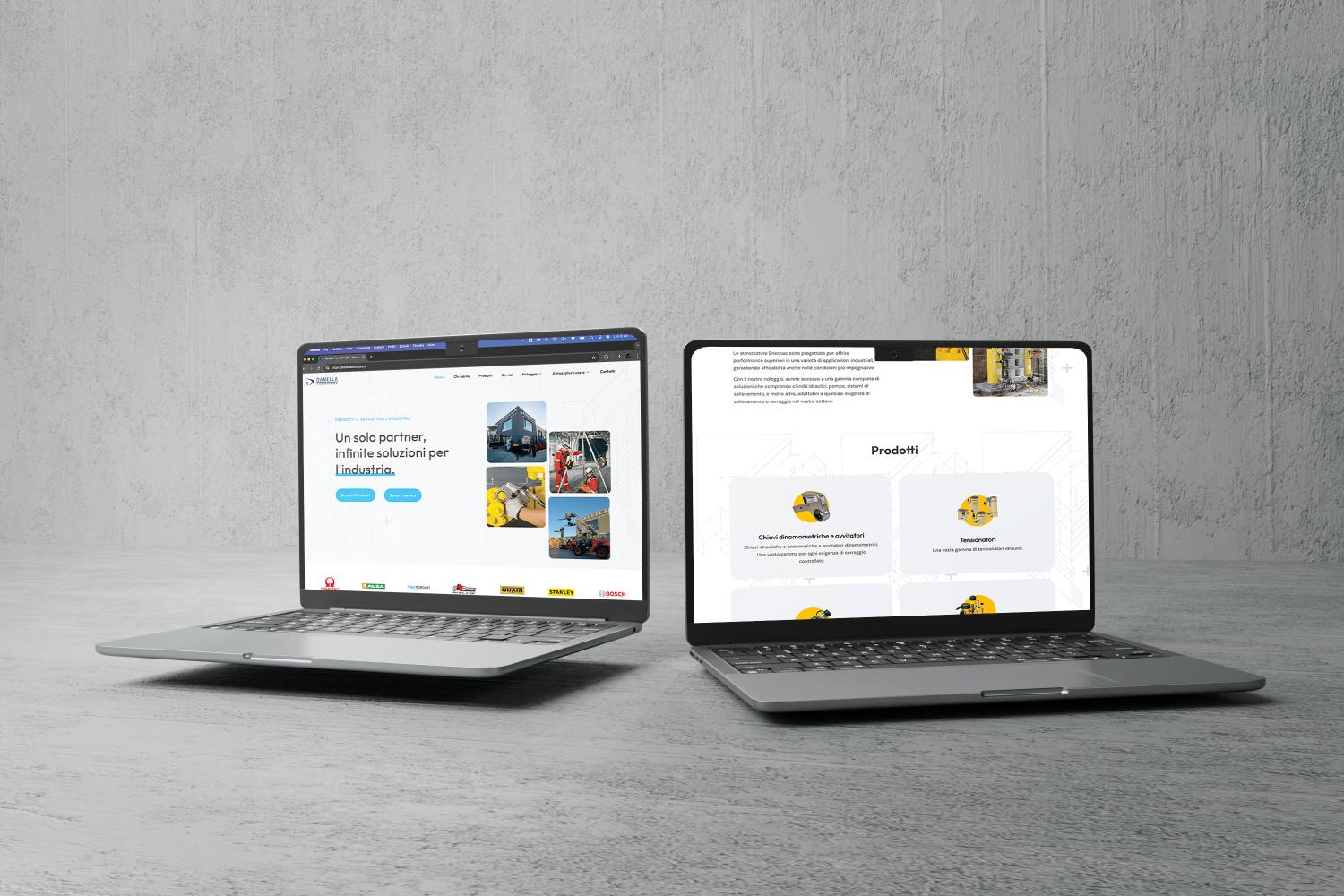 Trampweb - Digital Agency | Servizi digitali per aziende creazione sito web danella forniture