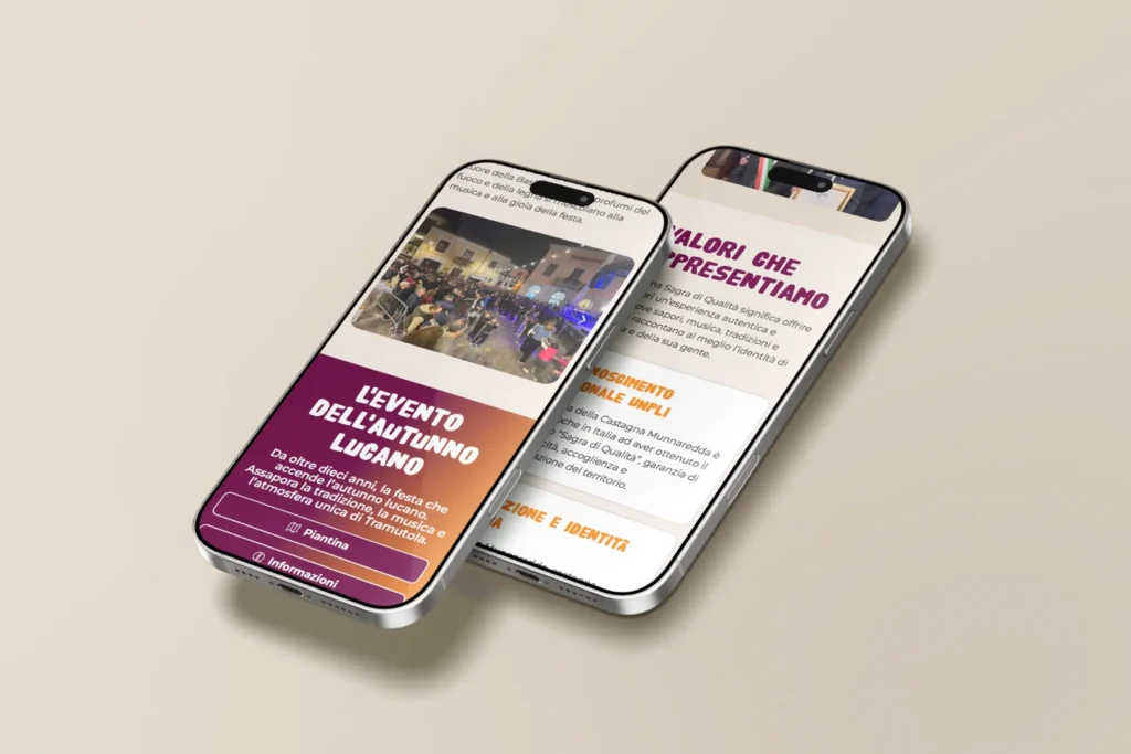 Trampweb - Digital Agency | Servizi digitali per aziende sviluppo sito web sagra munnaredda tramutola trampweb 2