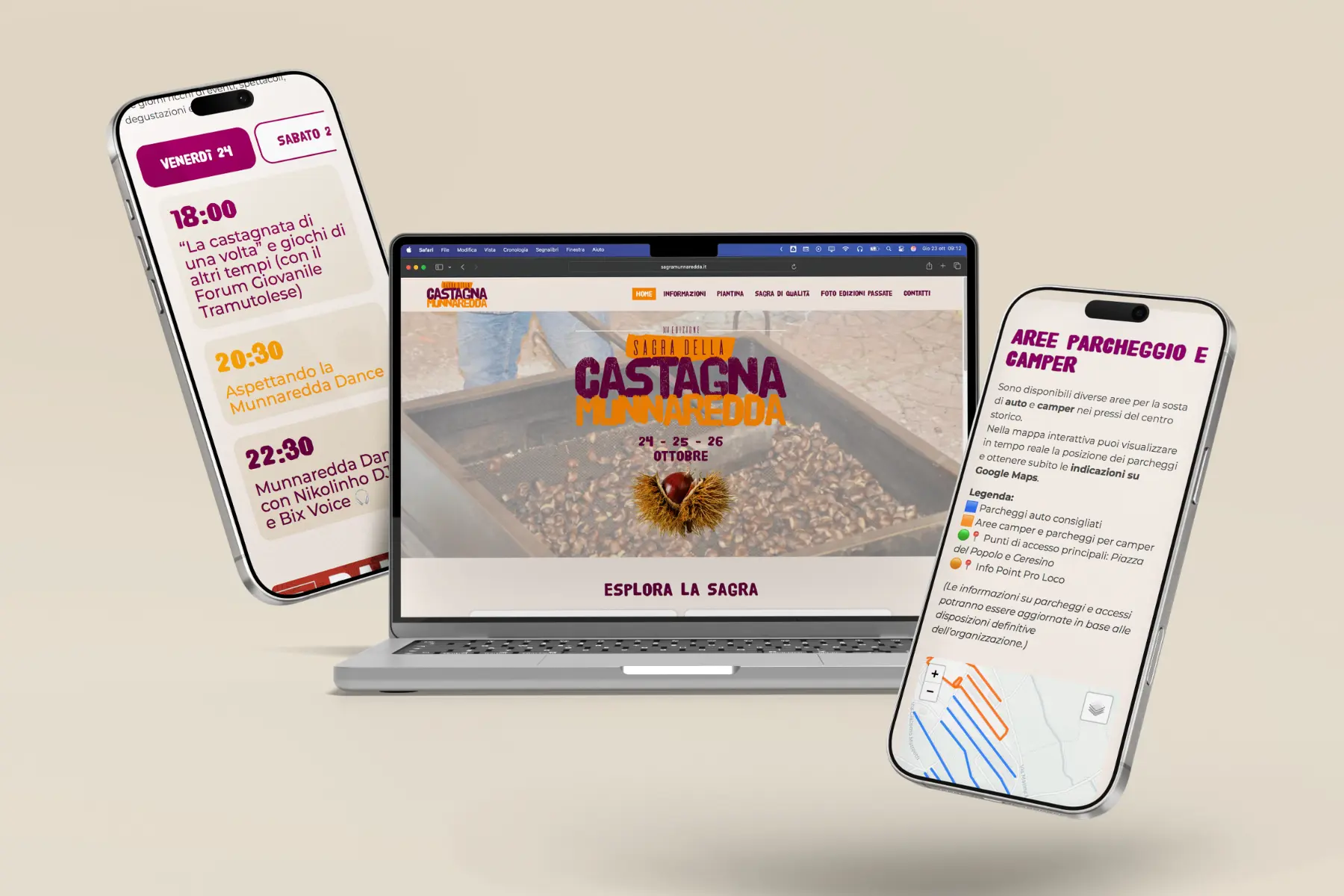 Trampweb - Digital Agency | Servizi digitali per aziende sviluppo sito web sagra munnaredda tramutola trampweb